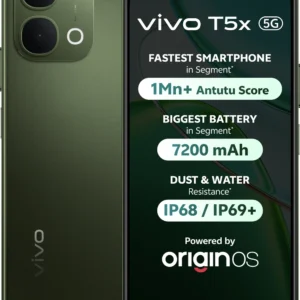 vivo T5x 5G (Cyber Green, 128 GB) (6 GB RAM)